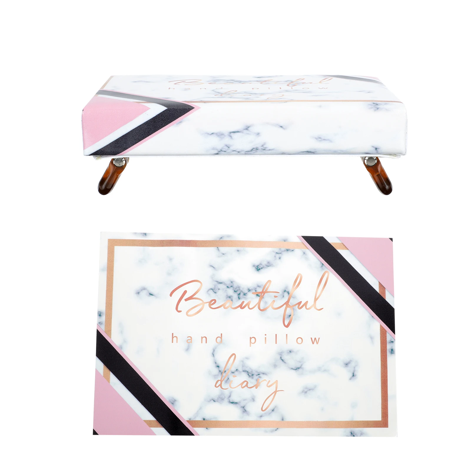 

1Set Manicure Hand Rest Cushion Foldable Nail Art Hand Pillow Wrist Support Cushion Adjustable Height Nail Beauty Mat