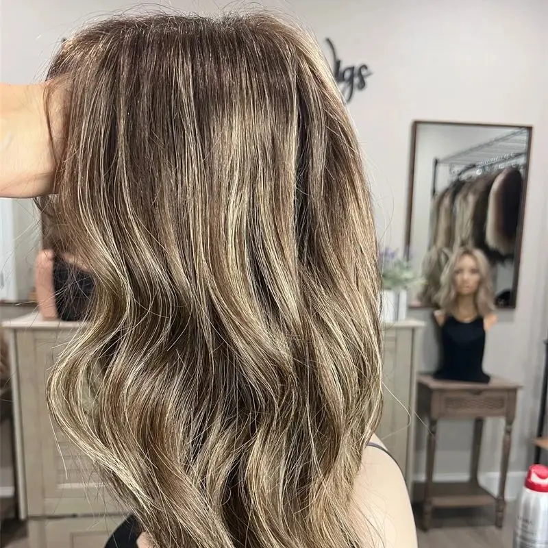 موجة قصيرة بوب 13x4 أومبير براون شقراء الاصطناعية HD الدانتيل شعر مستعار أمامي قبل قطعها شعري مع شعر الطفل 180% الكثافة شعر مستعار للمرأة #2