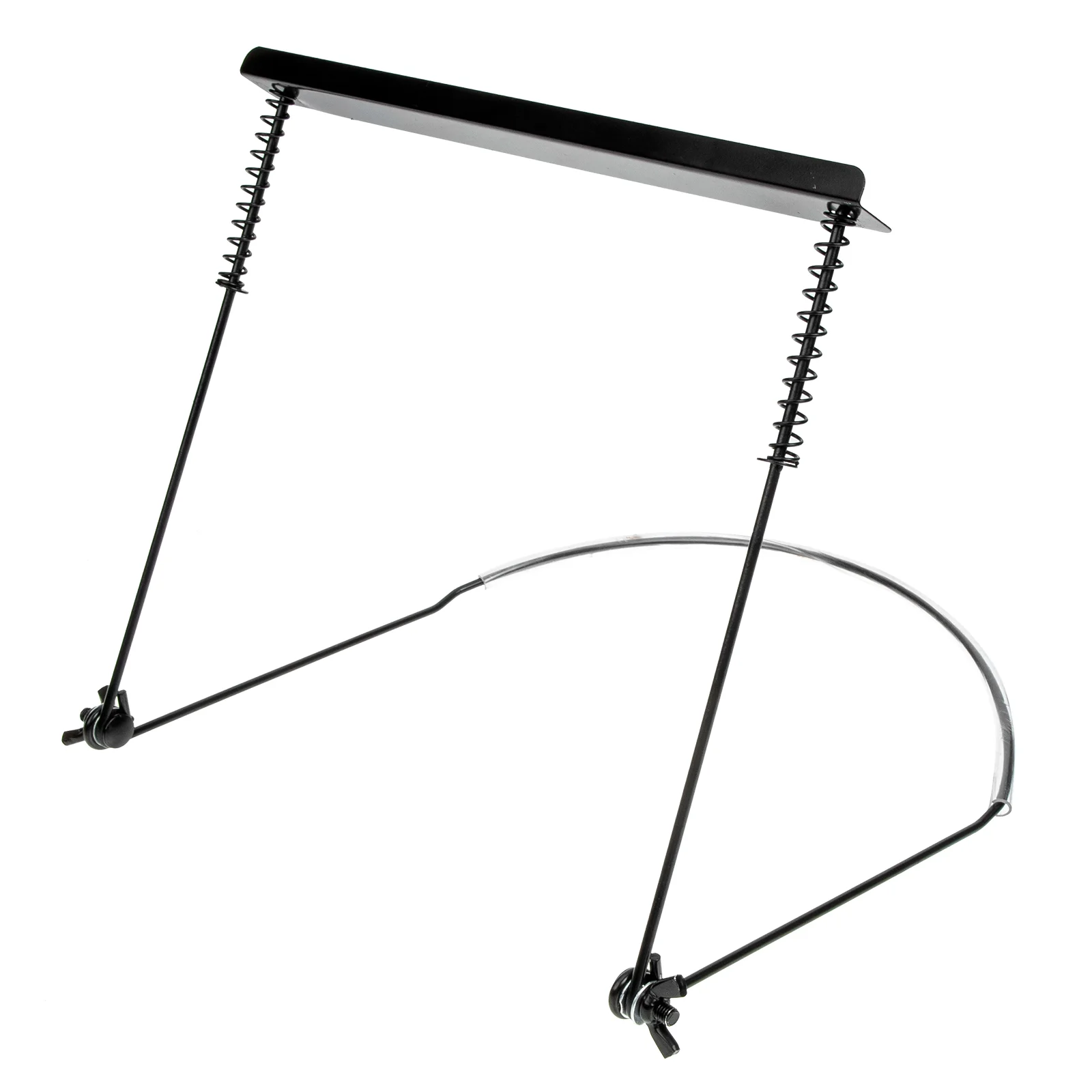 Adjustable Harmonica Stand Neck Holder Metal Harp Rack for 10-hole Clip Halter Holders