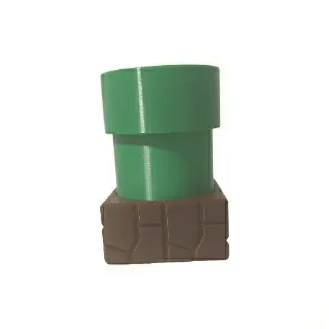 Water Pipe Succulent Flower Pot Cannibalism Pigweed Planting Pot Cartoon Simulation Balcony High Value Net Red Water Pipe Tube