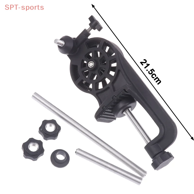 

Наружный намотчик для рыбалки с регулируемой намоткой, нескользящим настольным зажимом и функцией перемотки возвращения с возвратно-поступательным проводом