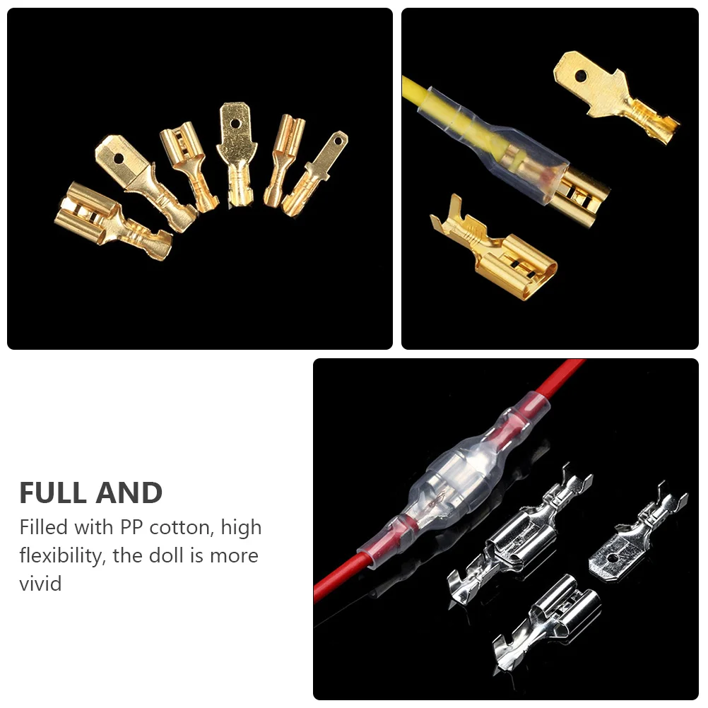 

Обжимные клеммы для быстрого сращивания, разъем для провода холодного прессования 2,8 мм 4,8 мм 6,3 мм, огнестойкий для твердых условий эксплуатации