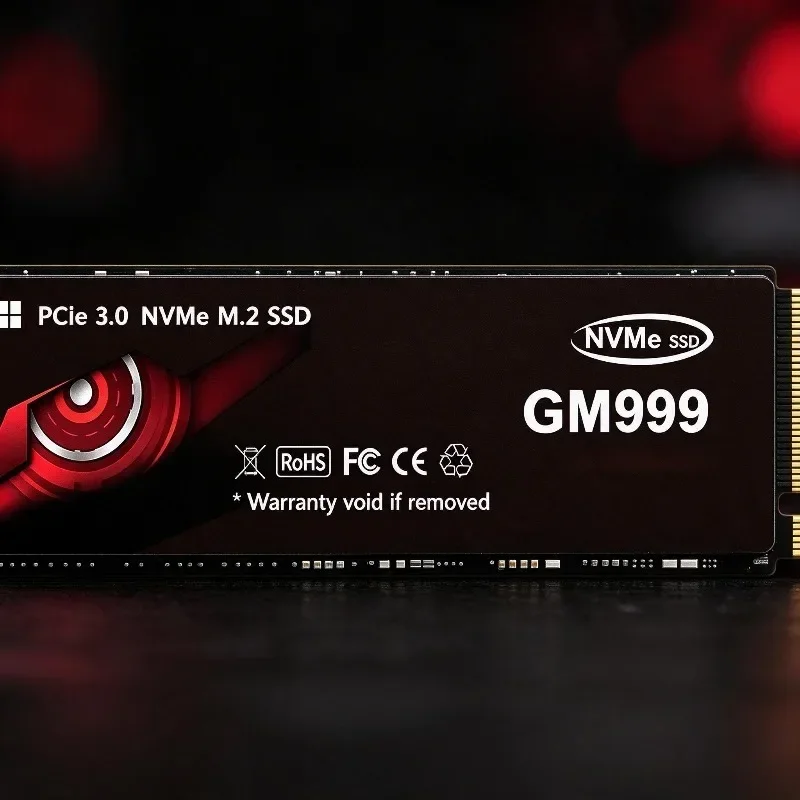 Original GM999 M.2 NVMe SSD 500GB-4TB 2280 PCle Gen3.0 X4 High Speed Internal Solid State Drive Hard Disk for Laptop Desktop