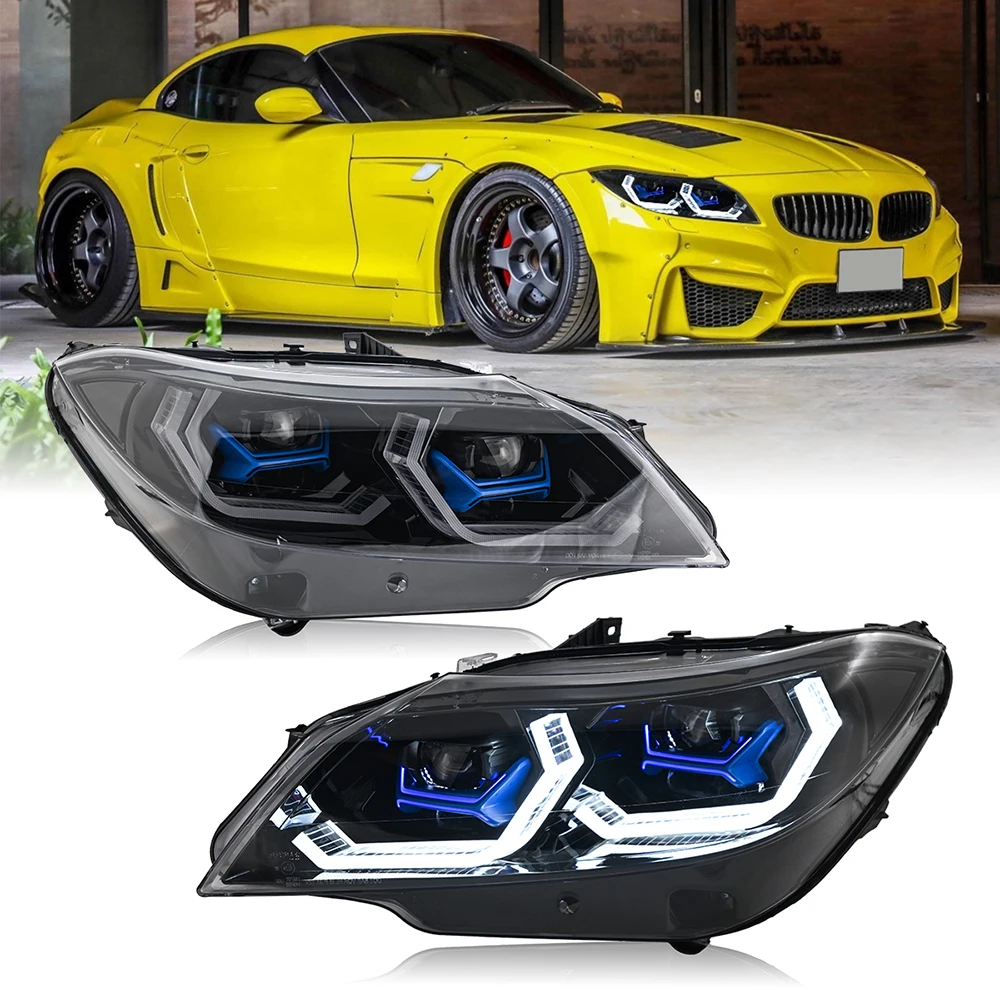 

LED Headlight Assembly For BMW Z4 E89 2009-2016 DRL Sequential Turn Signal Front Head Lamps Replacement Plug And Play