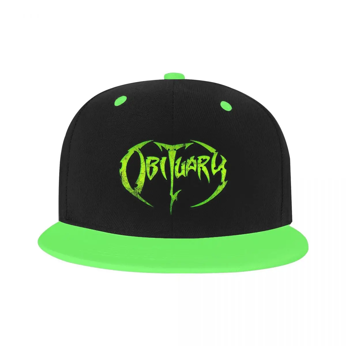 Obituary Band Logo Death Metal Baseball Hats Unisex Heavy Metal Snapback Cap Hip Hop Flat Cap Outdoor