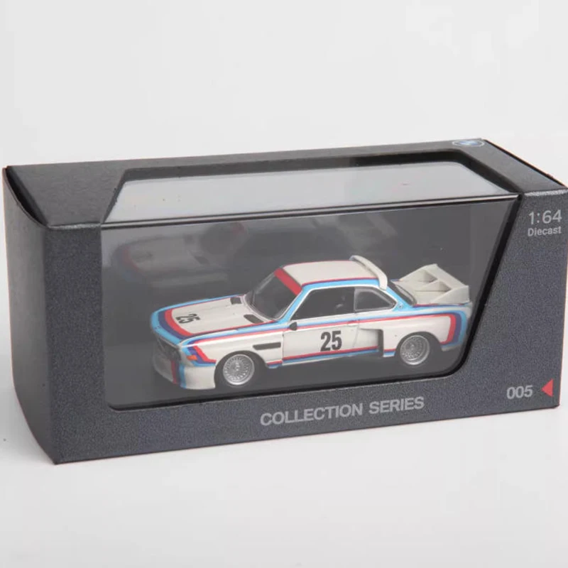 

Оригинальный 1/64 3,0 CSL гоночный сплав, имитация модели автомобиля, классический сувенир для взрослых, подарок, статический дисплей