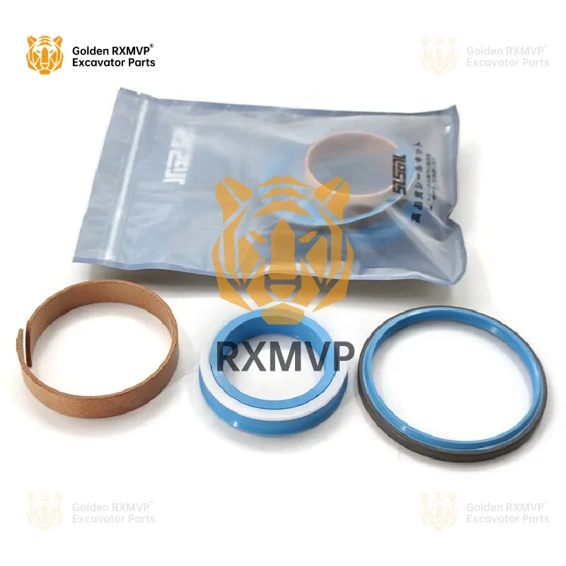 For Hydraulic Tensioner Cylinder Seal Kit Track Adjuster Seals Kits HYUNDAI R110 7 Excavator