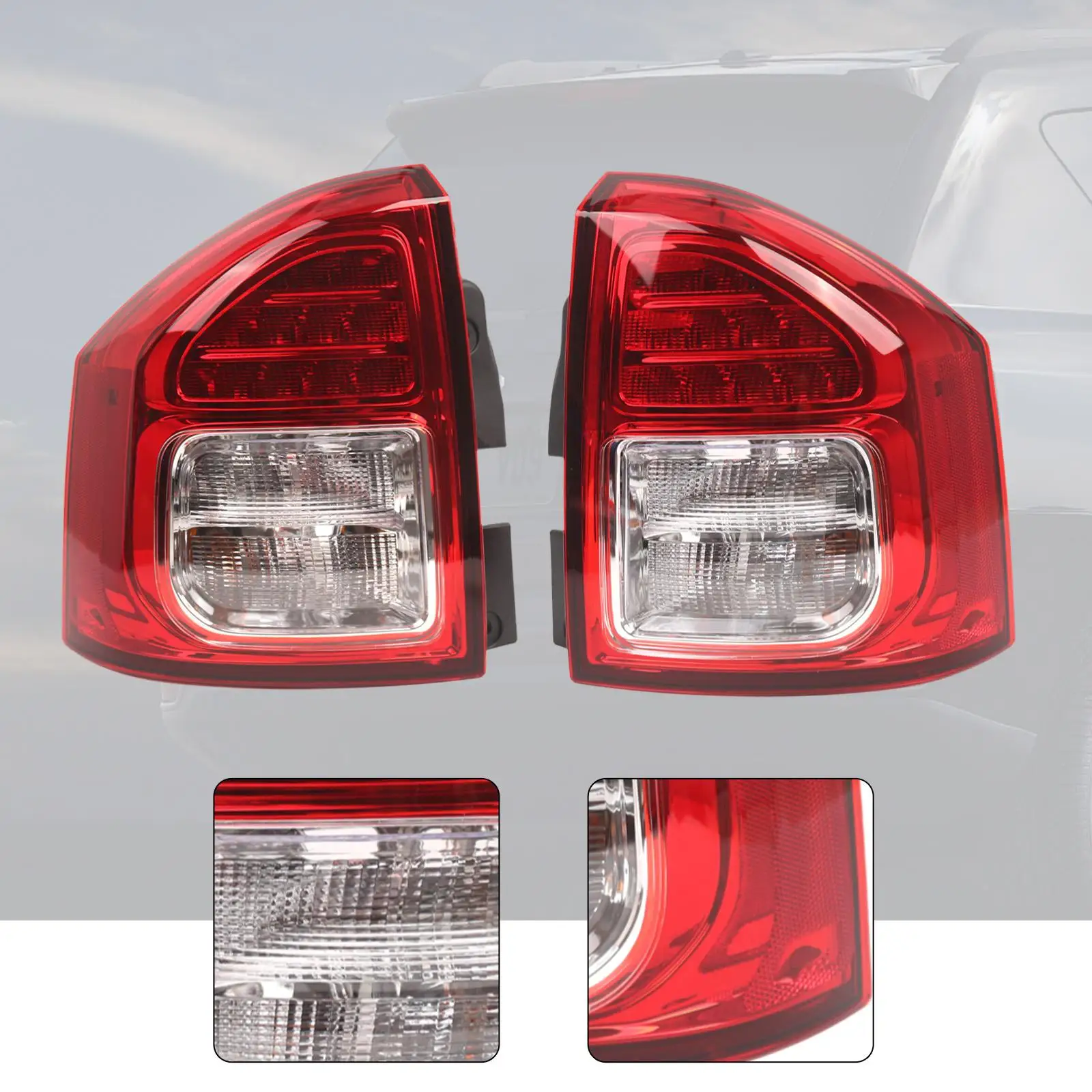 

Car Rear Lamp for Jeep Compass 11-13 Brake Light Automotive Parts Tail Light