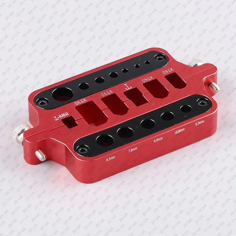 Aluminium Lassen Solderen Isoleren Station V4 Jig RC Gereedschap voor XT60 XT90 Deans Banaanstekker Rood