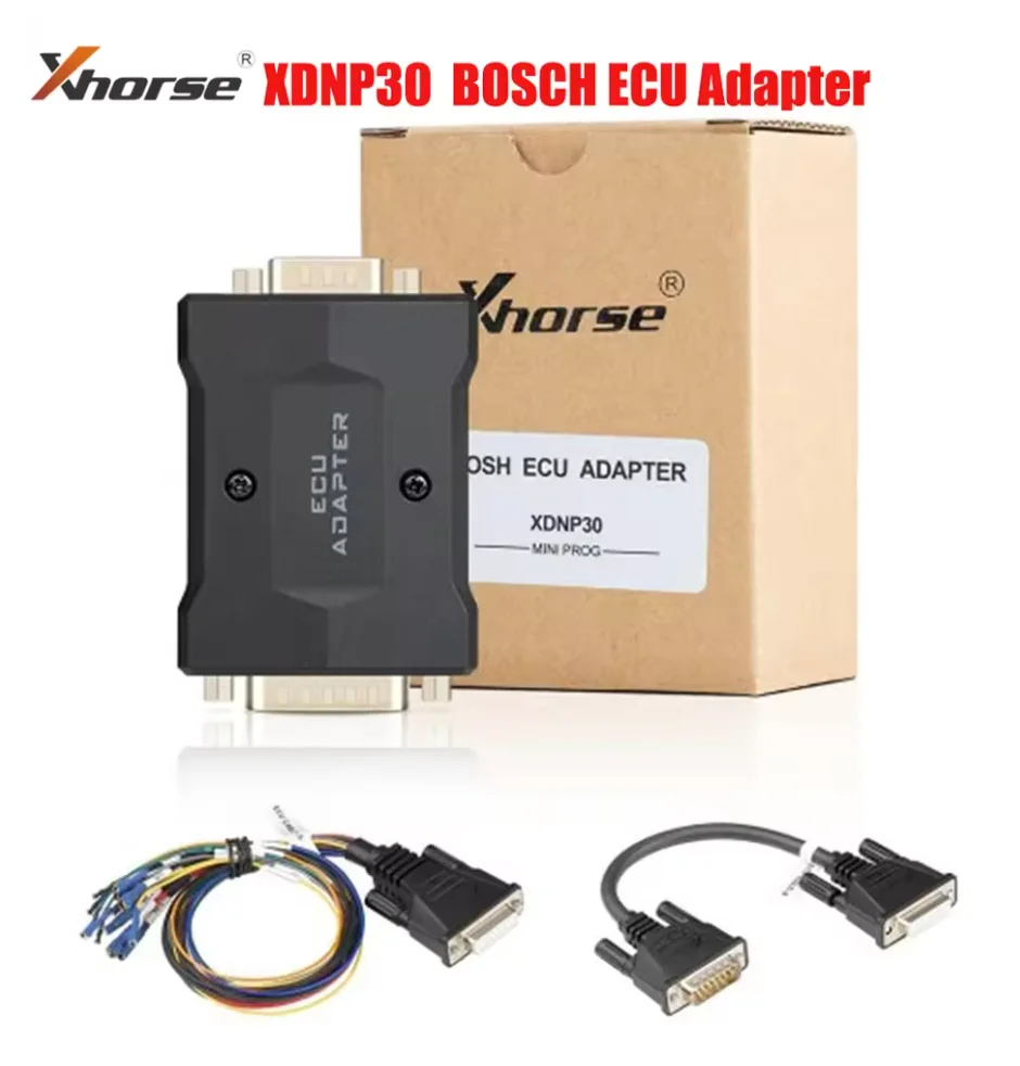 Adaptador y cables de ECU Xhorse XDNP30 BOSH para Key Tool Plus y VVDI Mini Prog