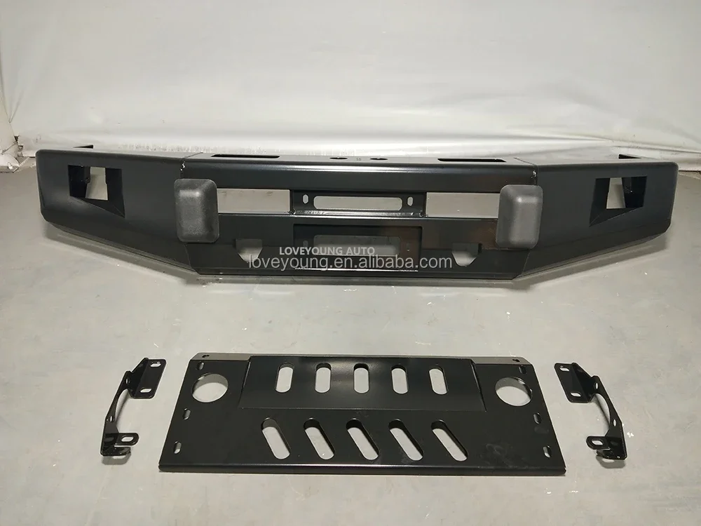 Heavy Duty Steel Front & Rear Bumper Bull Bar Off-Road Compatible New Condition for Pickup Trucks