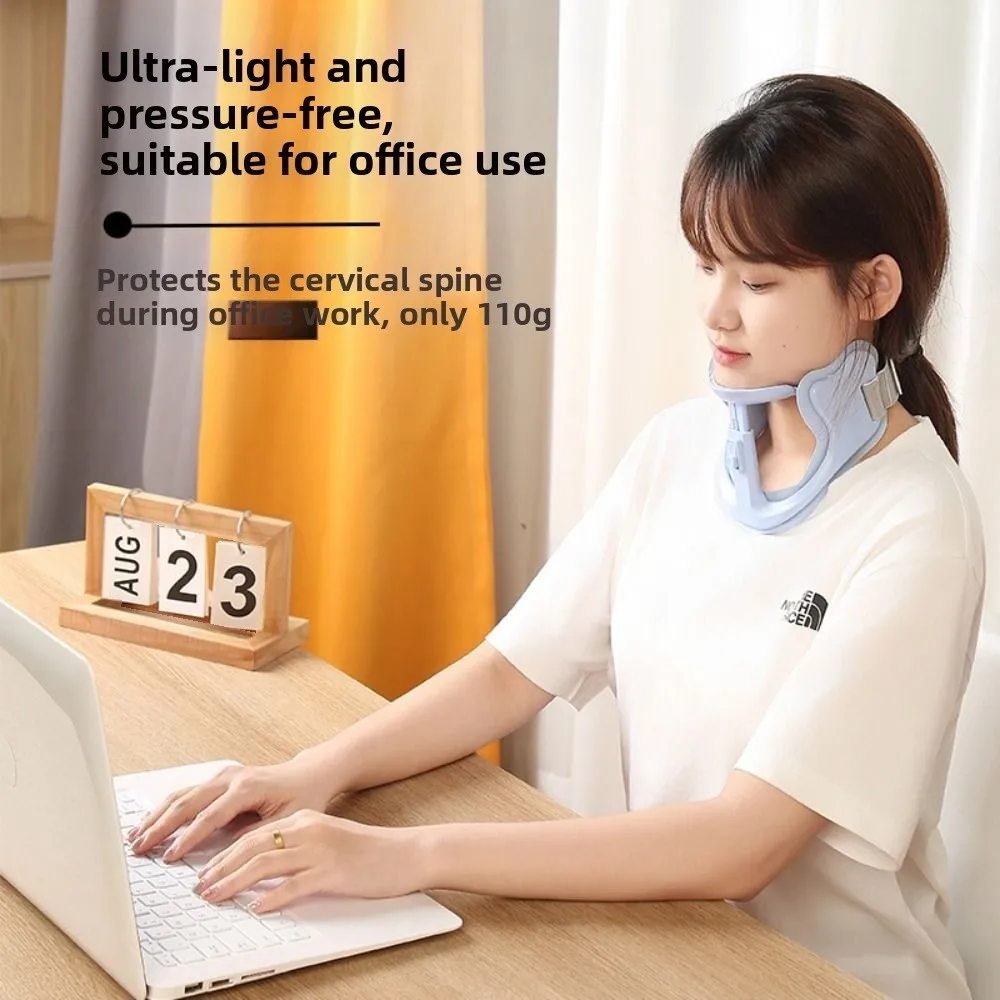

Anti-head-down Neck Brace Adjustable Soft Posture Corrector Lightweight Comfortable Neck Traction Device Neck Forward Tilt