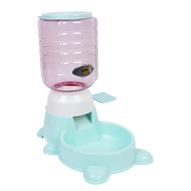 Automatic Feeder Dispenser Large Capacity Pet Feeder Small Dog Food Bowl Cat Feeder Bowl Pet Press Type Feeding Bowl