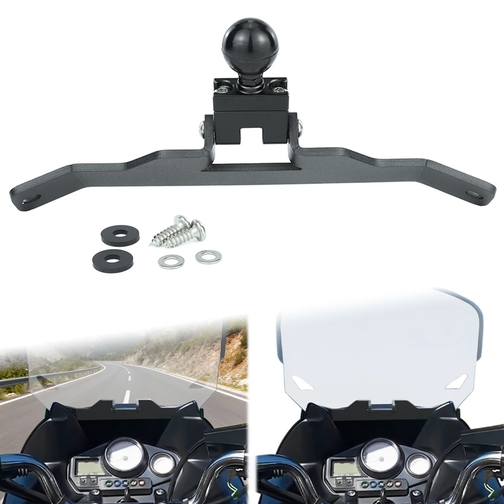 

For Yamaha TDM 900 TDM900 2002-2011 Motorcycle GPS Mount Navigation Plate Bracket Windshield Phone Stand Adapter Holder