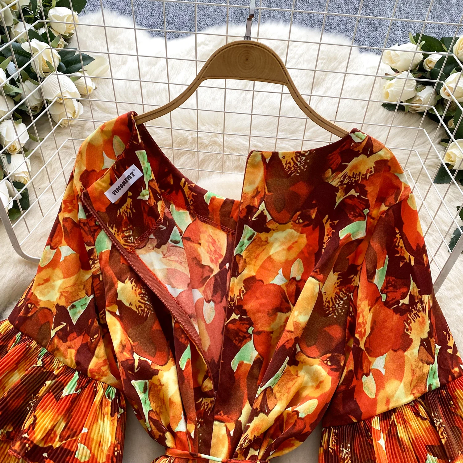 Chic sexy O-collo impiombato fata A-line estate donna Boho vestito estivo abbigliamento donna mini abito