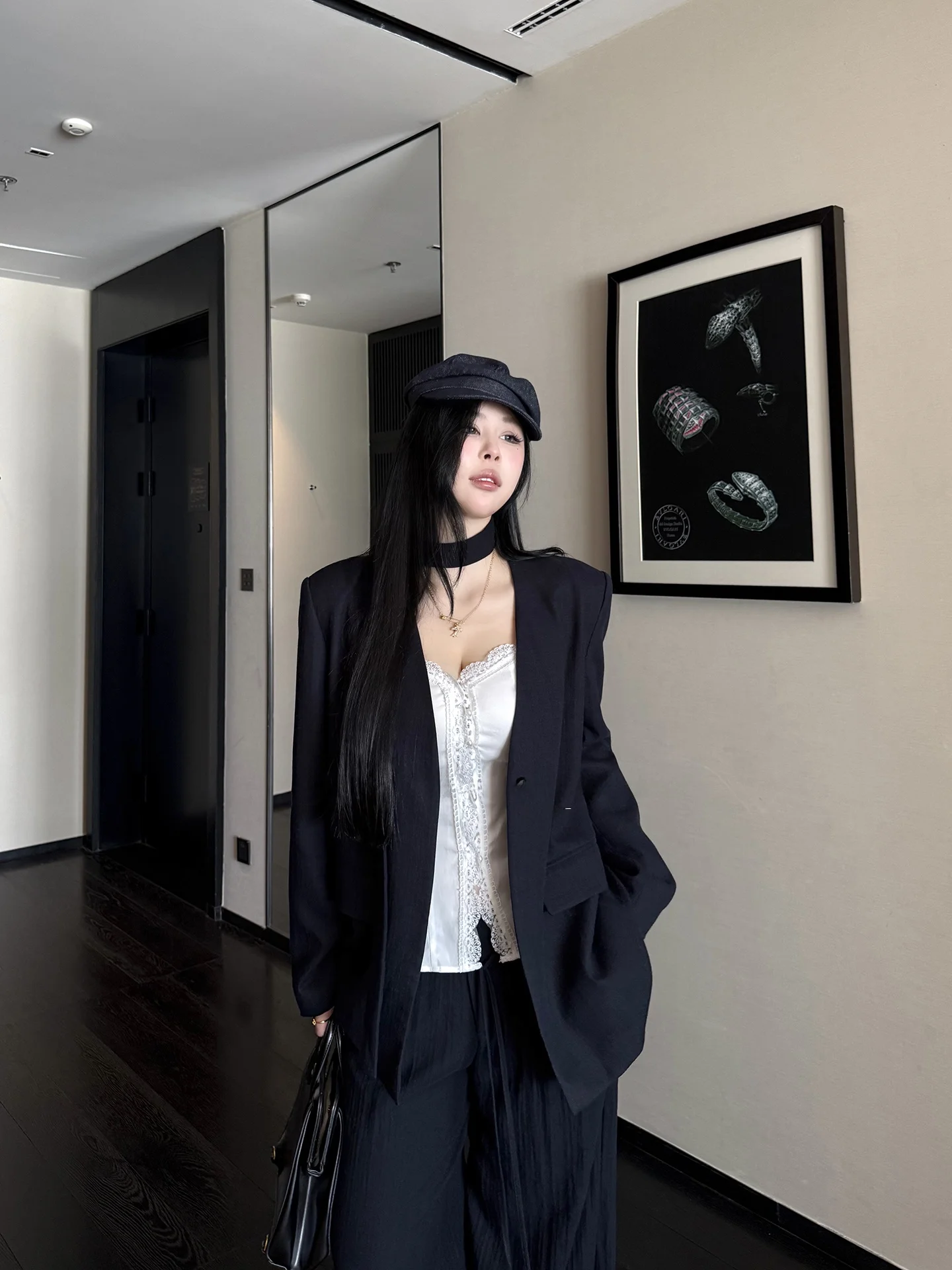 Giacca Casual da Donna Oversize Elegante e di Alta Qualità, Nuova Collezione Autunnale Xuanqi