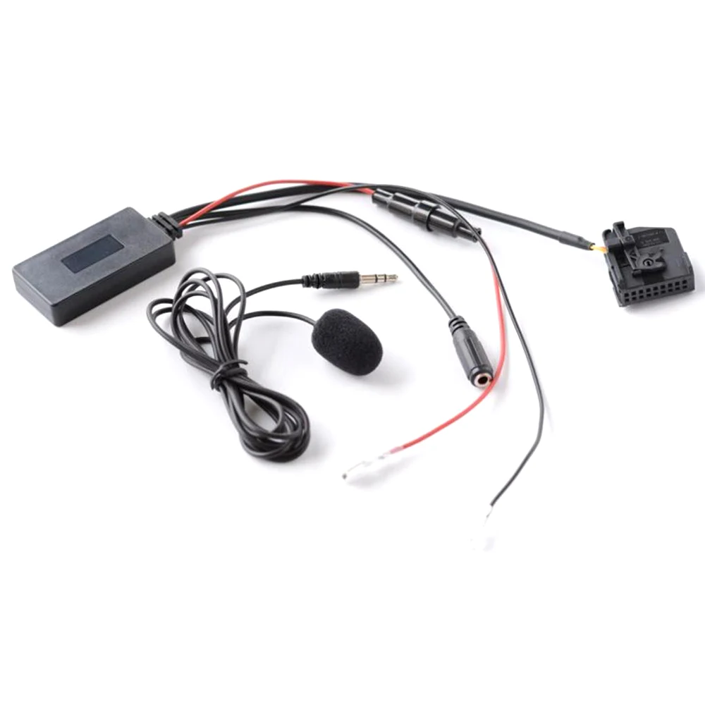 Biurlink Fuze moduł bezpieczeństwa Bluetooth AUX dla Volkswagen VW Audi MFD2 RNS2 bezprzewodowy adapter audio stereo 18Pin wtyczka