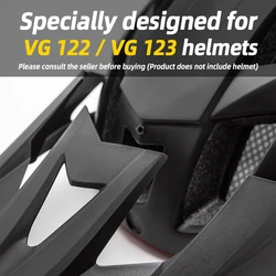VICTGOAL Bike Helmet Sun Visor for VG123 VA123