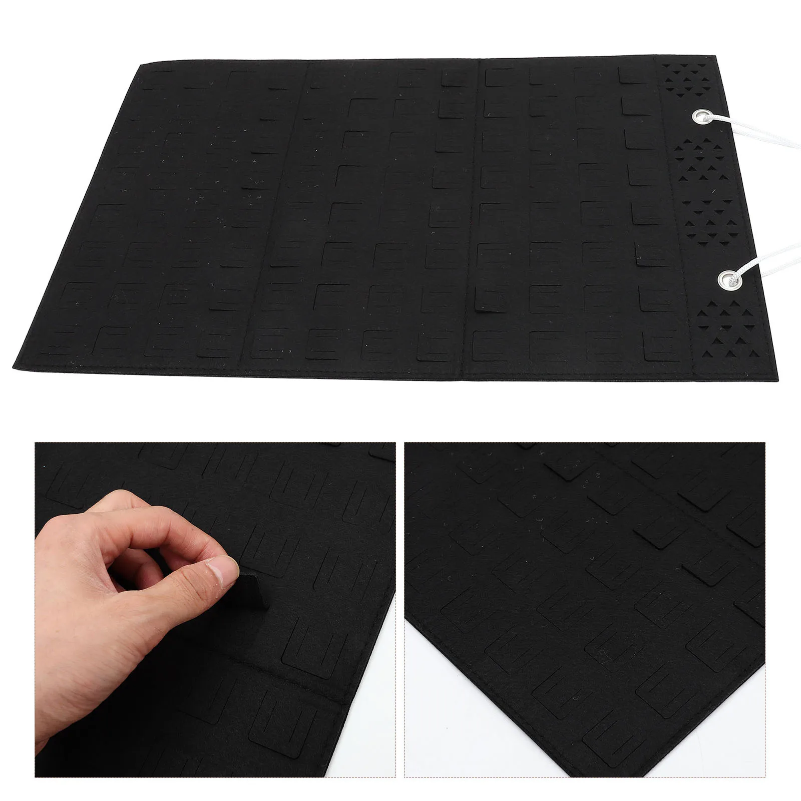 

Brooch Storage Hanging Bag for Jewelry Bags Home Decoration Felt Holder Wall Organizer