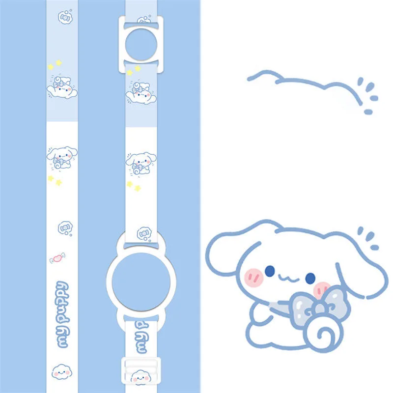 Cute Miniso Sanrio Two in One Water Cup Straps Anime Cartoon Beverage Bottle Vacuum Cup Go Out Single Shoulder Lanyard Girl Gift