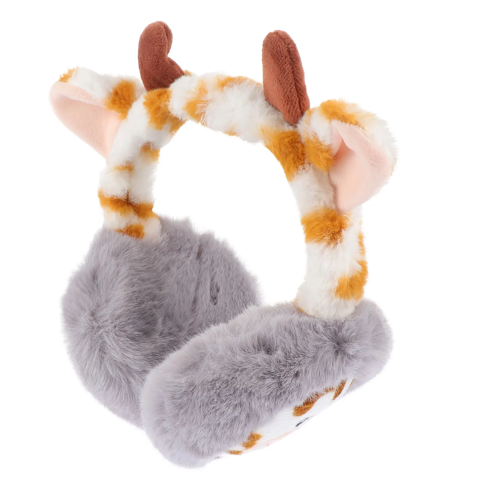 

1pc Rabbit Hair Muff Warm Winter Earmuff Adorable Ear Warmer For Kids Unisex Ear Protector Cover Gift For Christmas