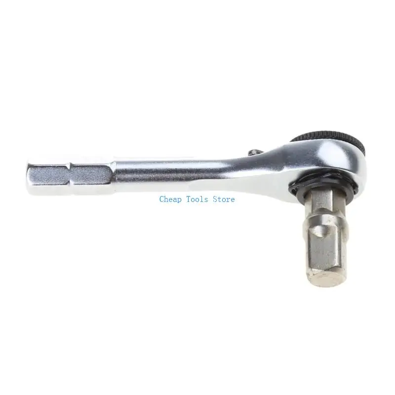 

G88B 1/4Inch Ratchet Wrench Drive Ratchet Socket Wrench Tool Multifuntion Hand Tool