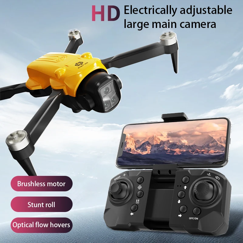 Nowy dron RC T25 z kamerą HD 4K, profesjonalny, z podwójną kamerą, bezszczotkowy, z funkcją pozycjonowania optycznego, quadcopter, zabawka, dron FPV, prezent dla dzieci.