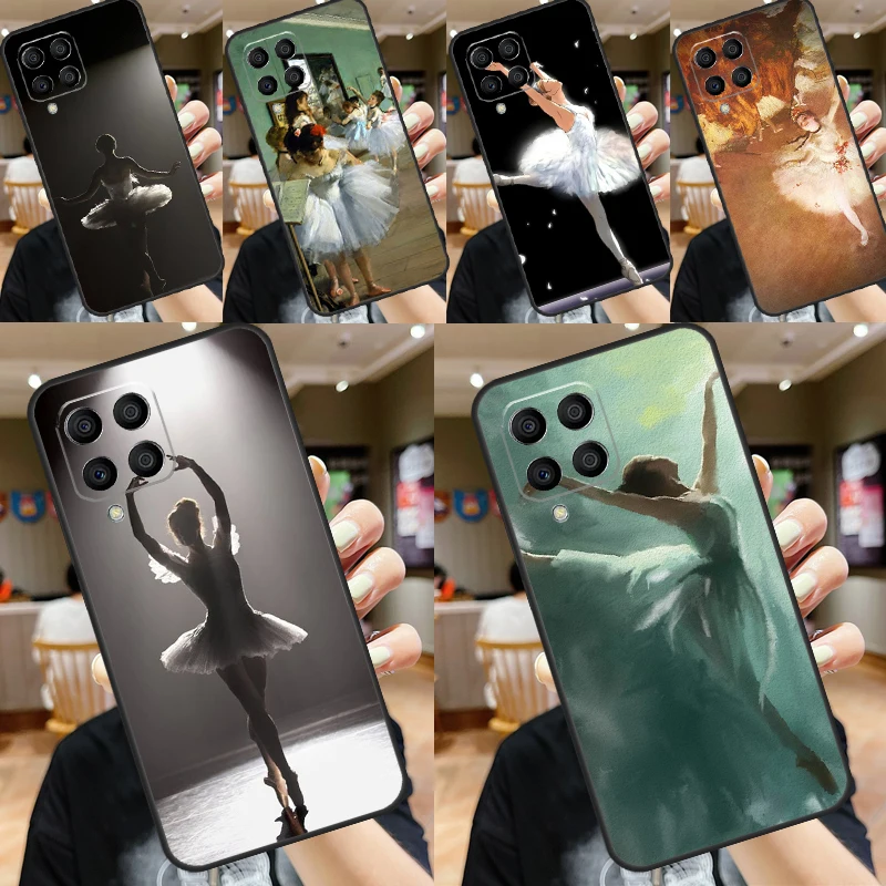 Ballet Ballerina Dancer For Samsung Galaxy M15 M55 M31 M51 M21 M11 M20 M13 M33 M53 M52 M32 M12 M34 M54 M14 Case