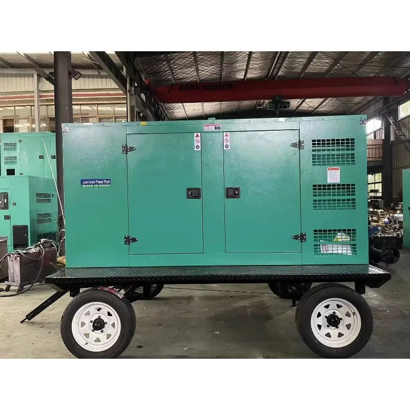 20kva 30kva 50kva Silent Diesel Generators 3 Phase 20kw 30kw 40kw 50kw Generator Sets 50/60hz Frequency 230v Rated Generator