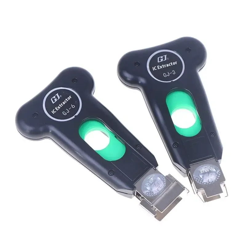 GJ-6/GJ-3 IC Chip Puller 24-40pins/14-22pins In-line Integrated Circuit Extractor for Flat Components Electronic Repair Tool