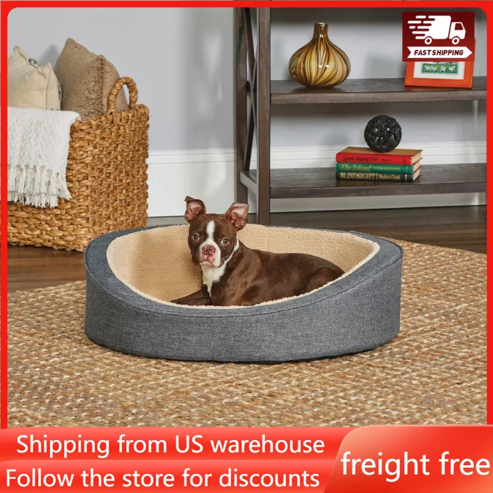 

Pet Bed for Dog Accessories Free Shipping Small Quiet Time Deluxe Pet Bed Beds Dogs Cats Products Supplies Cushion Things Home