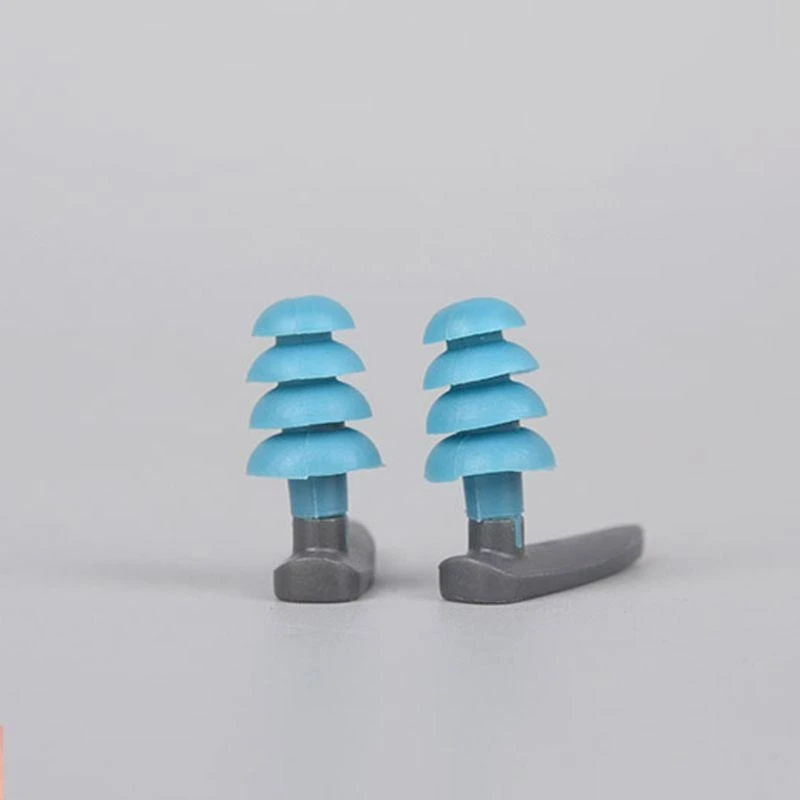 

Silicone Swimming Ear Plugs Comfortable Waterproof Noise Cancelling Reusable