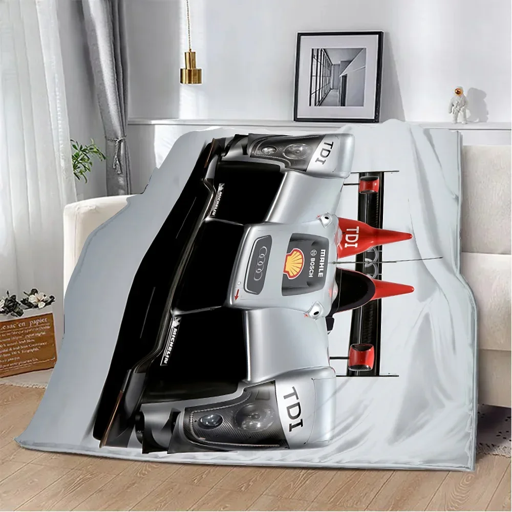 Sports Car RS For A-audis Warm Blanket Soft and Comfortable Blanket Home Travel Birthday Gift