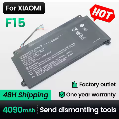keyuan F15 44Wh F15 Laptop Battery For Xiaomai 5 Xiaomai 5 Pro Haier Boyue M51-52213 3ICP7/60/81 For LG 15U370 battery 4090mah
