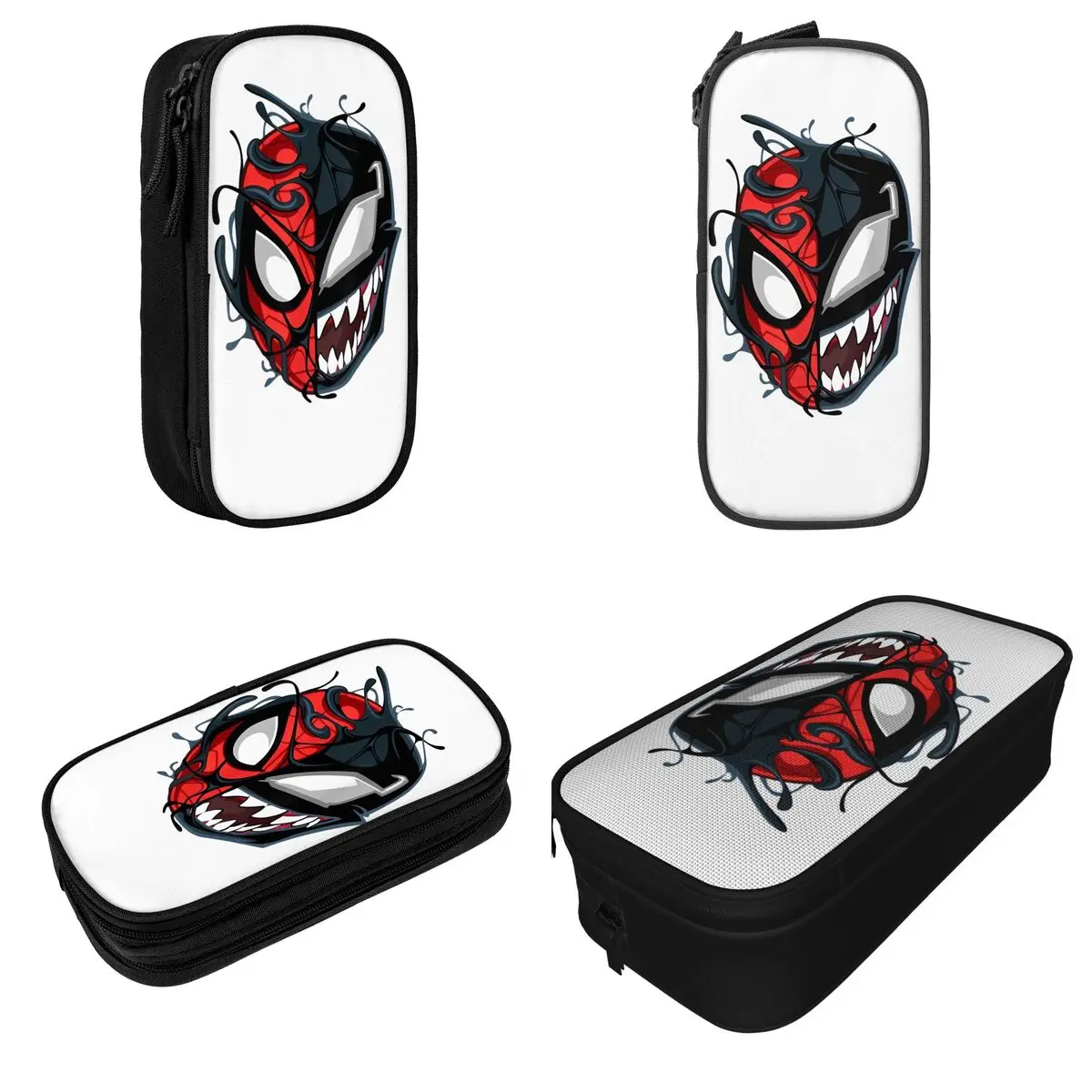 Spider-Man Maximum Venom Big Face Pencil Case Pencilcases Pen Holder for Boys Big Capacity Bag Students School Gift Stationery