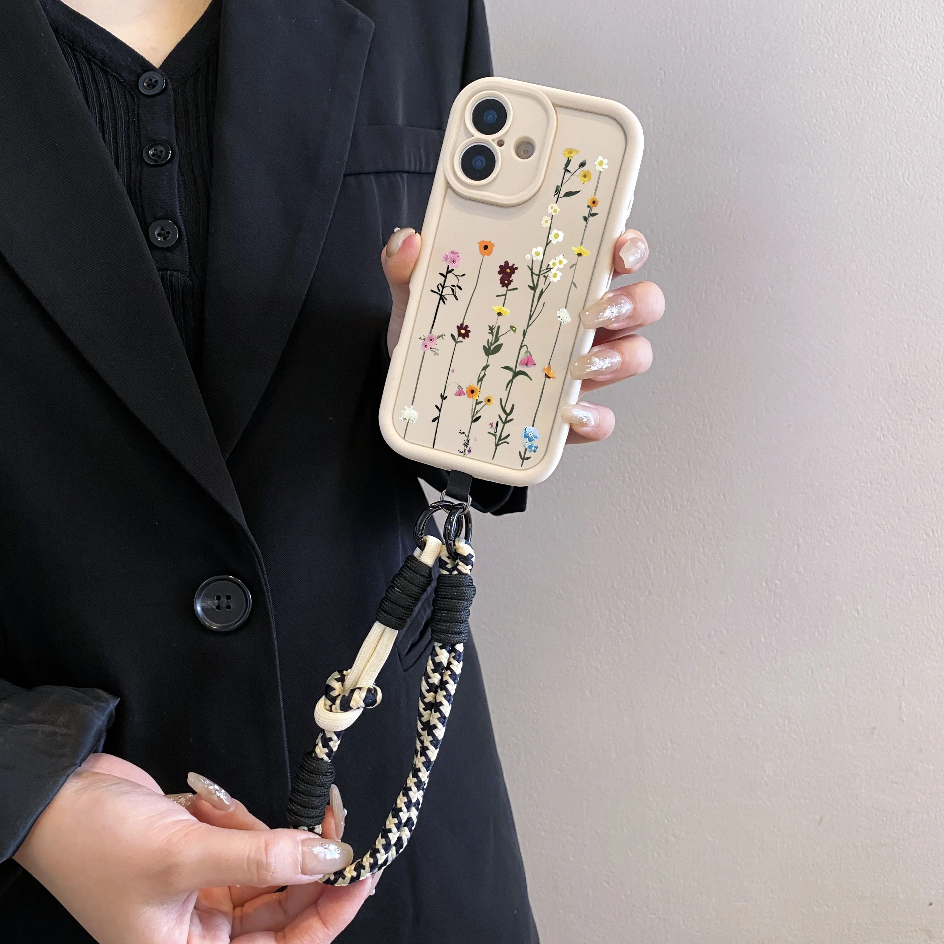 CxdCute FlowerCatena da polso Custodia con cordino per SamsungA56 55 36 26 16 06 15 35 25 54 34 24 73 53 21 71 51 31 72 52 32 14 13 12 17 07