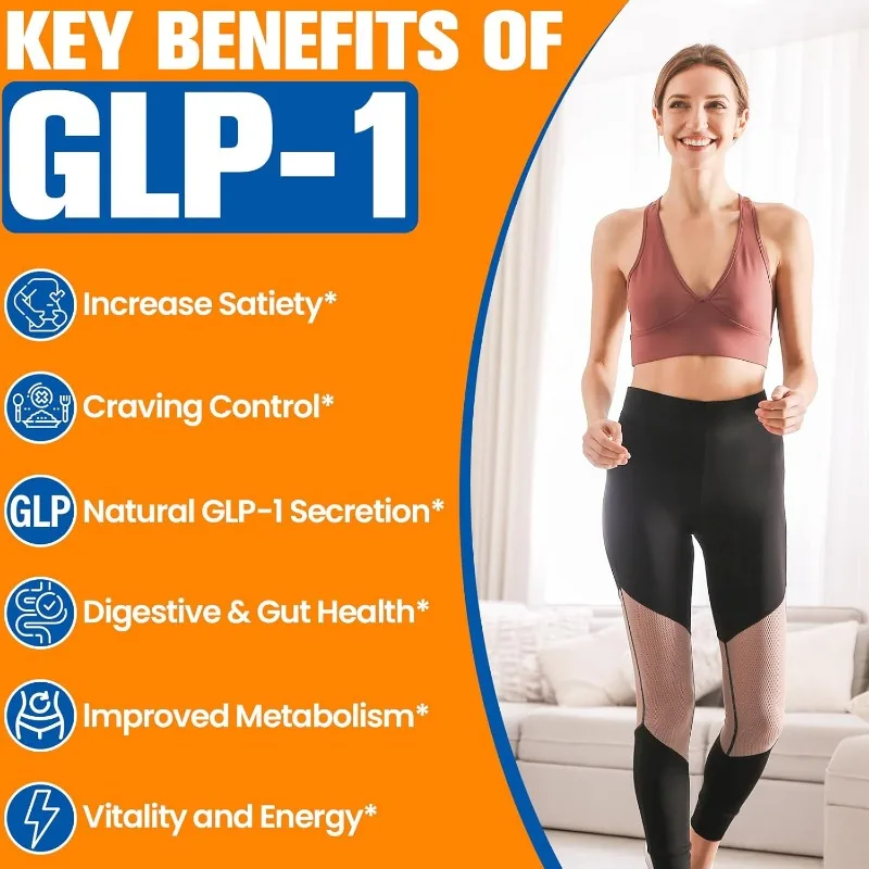 Natural GLP1 Akkermansia Probiotics, Berberine Hydrochloride, Chicory Inulin for Metabolism, Digestion, and Intestinal Health
