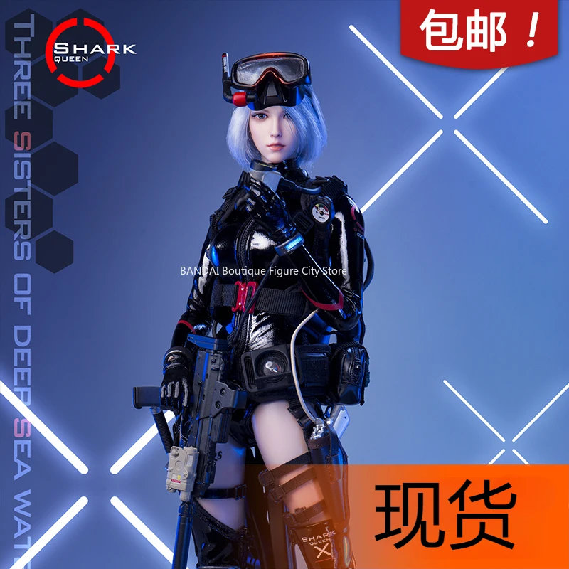 In Stock Nuclear Play COREPLAY Deep Sea Ghosts Three Sisters Raider Lilian Diver Movable Soldier Mannequin Model Gift Collection