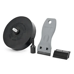 EHDIS Car Decal Remover Rubber Eraser Wheel Pad Auto Vinyl Paint Polishing Tool Sticker Film Glue Graphic Quick Cleaning Scraper