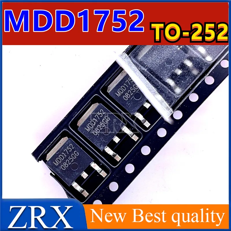شريحة موسفت الأصلية ذات التأثير الميداني N-Channel ، MDD1752 ، إلى-من 10 في اللوت