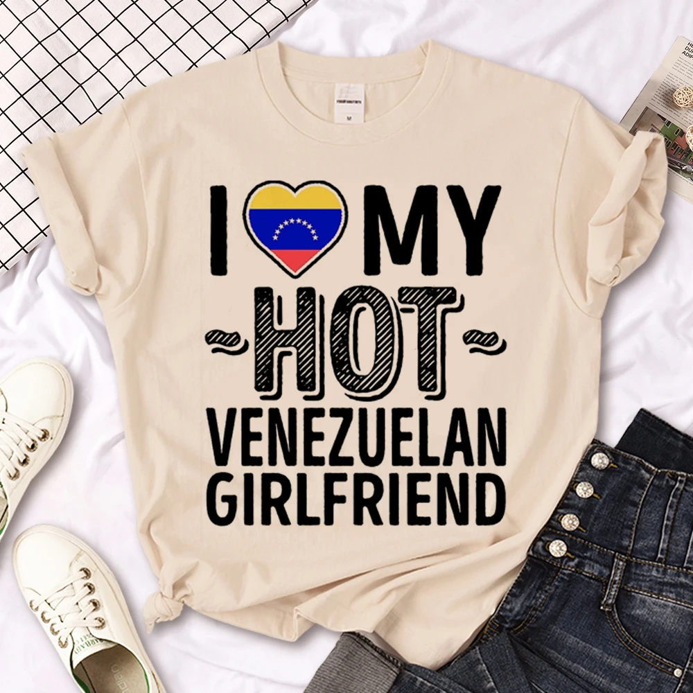 Venezuela t-shirts women harajuku tshirt girl y2k clothing