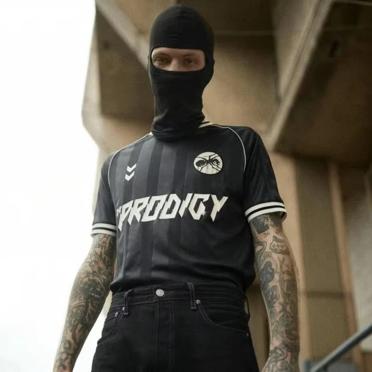 Summer Football Fan Uniform Size 91 3D Printed Gothic Punk Rock Band Mesh Short Sleeved Casual Street Family Top Short Sleeved