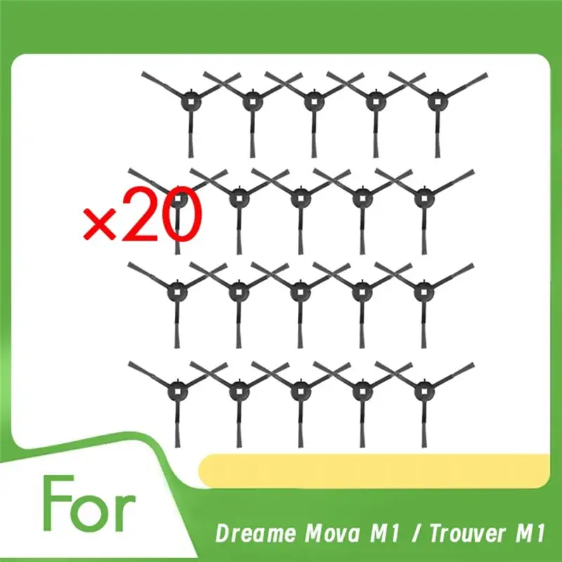 

BHTS-20 шт. боковые щетки для робота-пылесоса Dreame Mova M1 / Trouver M1, запасные части