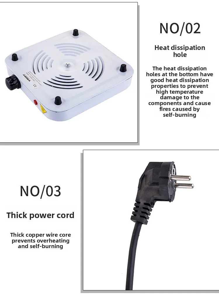 Forno elettrico forno decotto prezzo basso 1000w piccolo stufa elettrica stufa elettrica 110V specifiche USA 220V