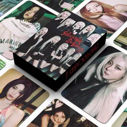 55pcs/set Kpop ITZY Lomo Cards High Quality HD Photo New Album CRAZY IN LOVE K-POP Photocard Fans Collection Fans Gift