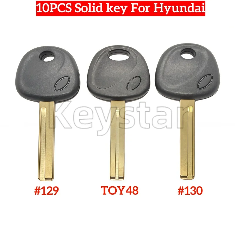 

10pcs/bag TOY48 Non-Transponder Key HY20R Solid Key HY20 Spare Door Key for KIA Hyundai Accent Sonata Getz Tucson Verna