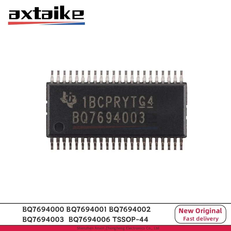 

BQ7694003DBTR TSSOP-44 BQ7694000 BQ7694001 BQ7694002 BQ7694003 BQ7694006 SMD 3 to 15 series Li-ion Cell Battery Monitor IC