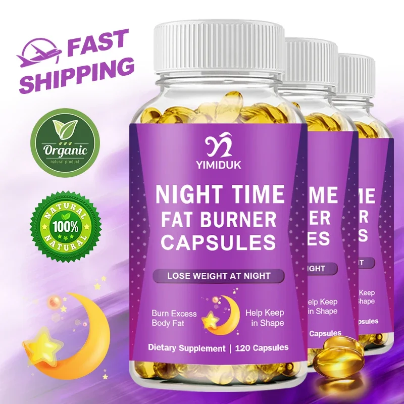 

Ночной сжигатель жира - сжигание жира, повышение метаболизма, подавление аппетита, управление здоровым весом - 120 капсул