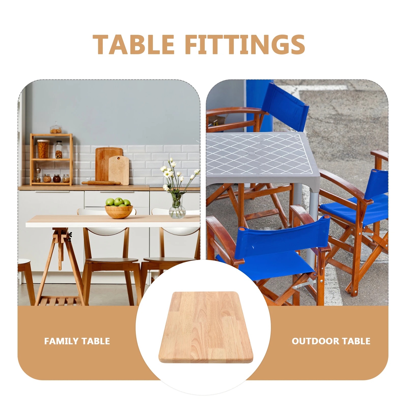 

Wooden Mini Replacement 40X30Cm Smooth Natural Wood For Home Office Coffee Dining Table Wood Desk Top Accessory Table Top