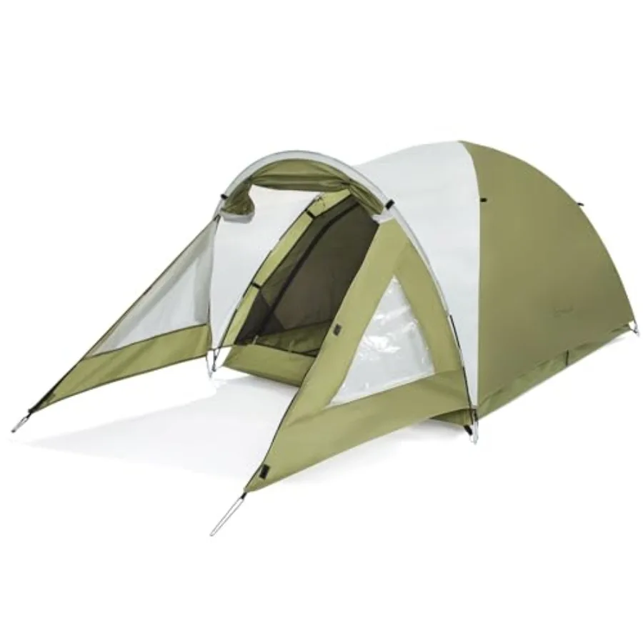 

Camping Tent with Porch - Waterproof 2 Person Tent for Camping Easy Setup Lightweight Two Person Shelter for Hiking Backpacking